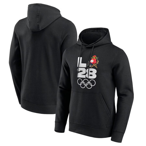 Paris 2024 Olympics Hoodie Black Handover Phrygian Mascot Hoodie