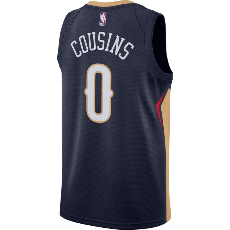 New Orleans Pelicans Jersey Men's NBA Nike Icon Jersey - Cousins