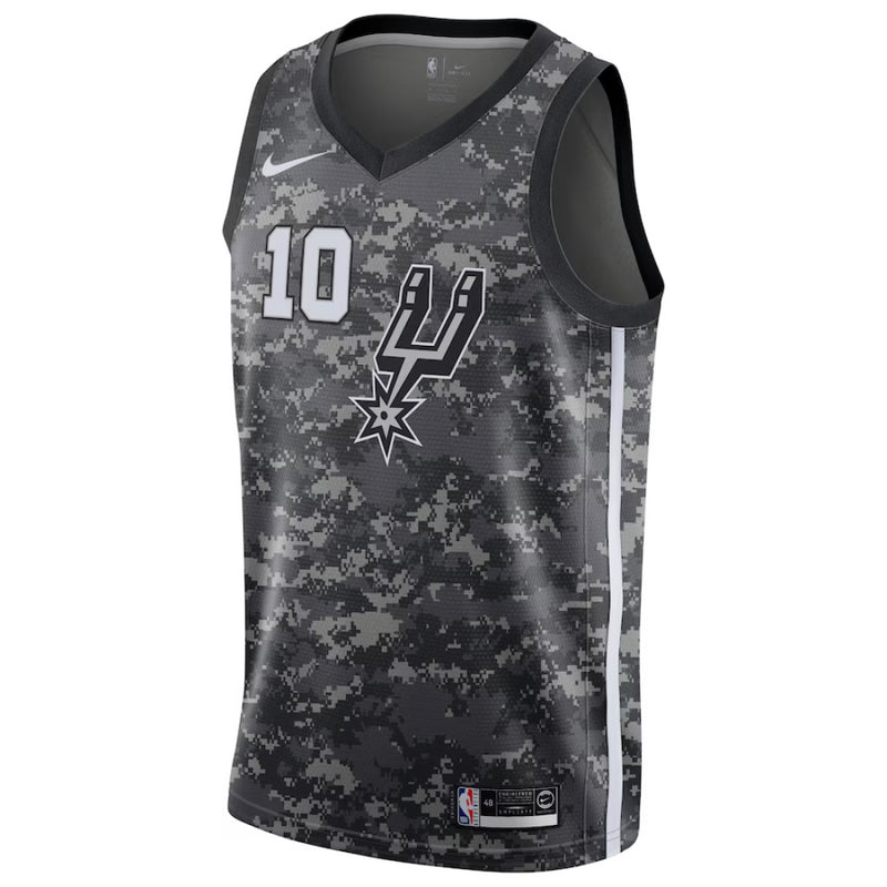 San Antonio Spurs Jersey Men's NBA Nike City Jersey - DeRozan