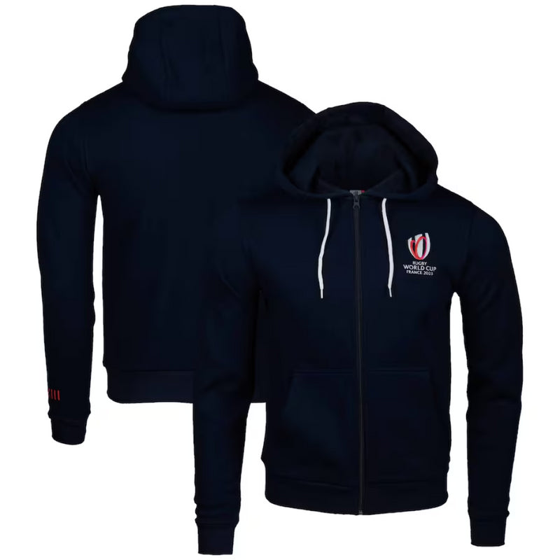 Rugby World Cup 2023 Hoodie Women's France Zip Up Top