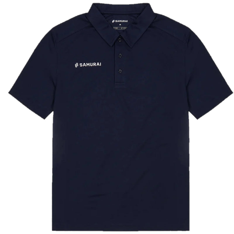 Samurai Men's Polo Top Rugby Lifestyle Navy Top