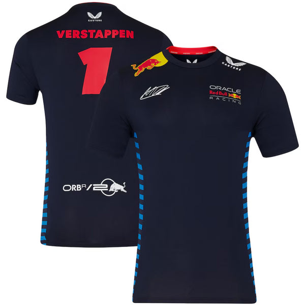 Red Bull Kid's T-Shirt Formula 1 Verstappen Driver Castore Top