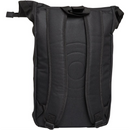 Ben Sherman Panel Roll Black Backpack