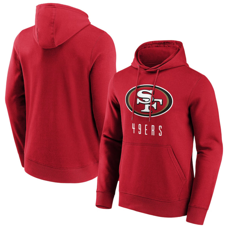 San Francisco 49ers Hoodie NFL Logo Seasonal Essentials Hoodie