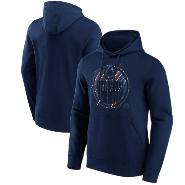 Edmonton Oilers Men's Hoodie NHL Etch Graphic Hoodie