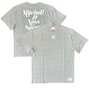 Mitchell & Ness T-Shirt Grey Men's Short Sleeve Team Origins Top