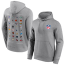 NFL Logo Men's Hoodie Fanatics Hoodie Sweatshirt Top