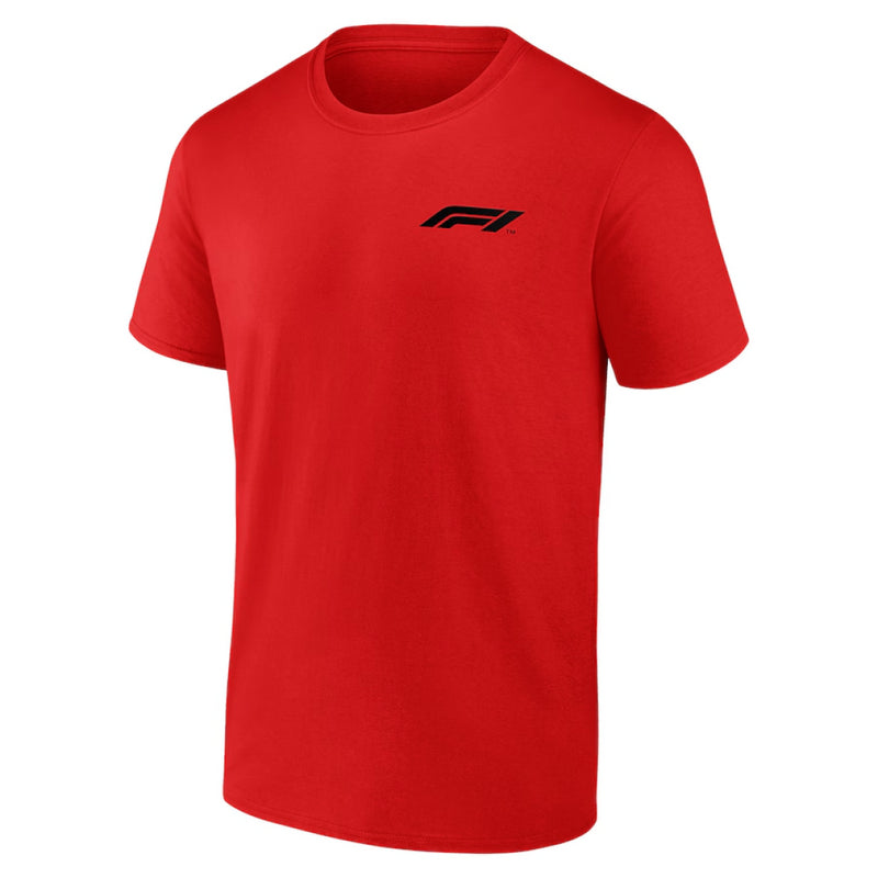 Formula 1 Men's T-Shirt F1 Essentials Logo Red Top