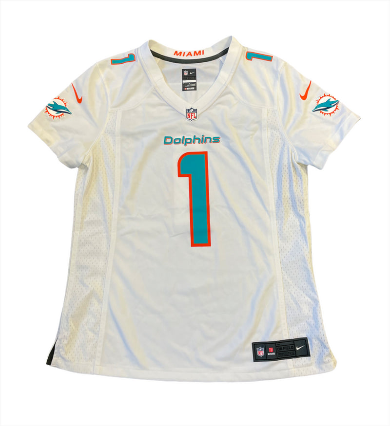 Miami Dolphins NFL Jersey Nike Women's Road Top - Tagovailoa 1