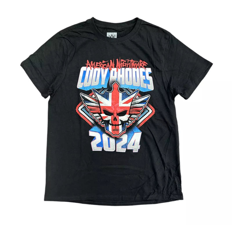 Cody Rhodes WWE T-Shirt Men's UK 2024 Wrestling Top