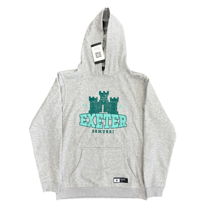 Samurai Exeter University Hoodie Men's Rugby Grey Hoodie