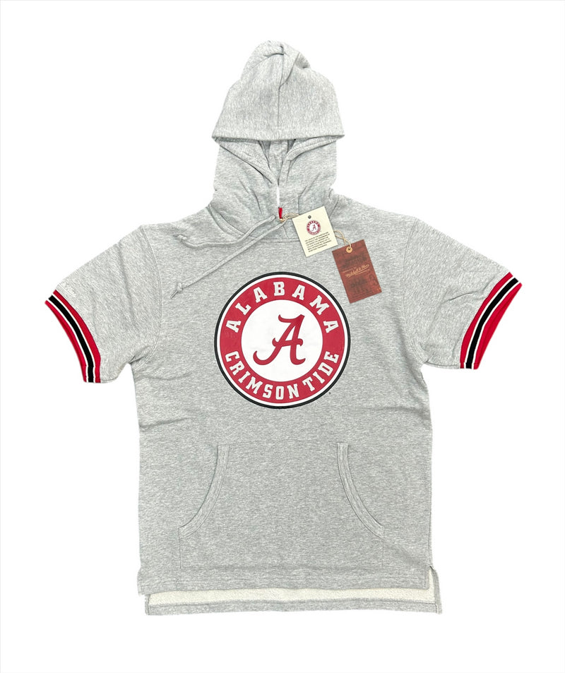 Alabama Crimson Tide Hoodie Men's NCAA French Terry SS Top