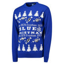 Everton Baby Christmas Jumper Blue Its Blue Christmas Jumper