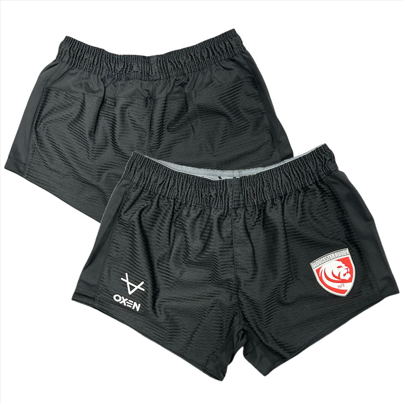 Gloucester Rugby Men's Shorts Oxen Black CT Shorts