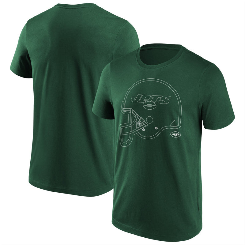 New York Jets T-Shirt Men's NFL American Football Fanatics Top
