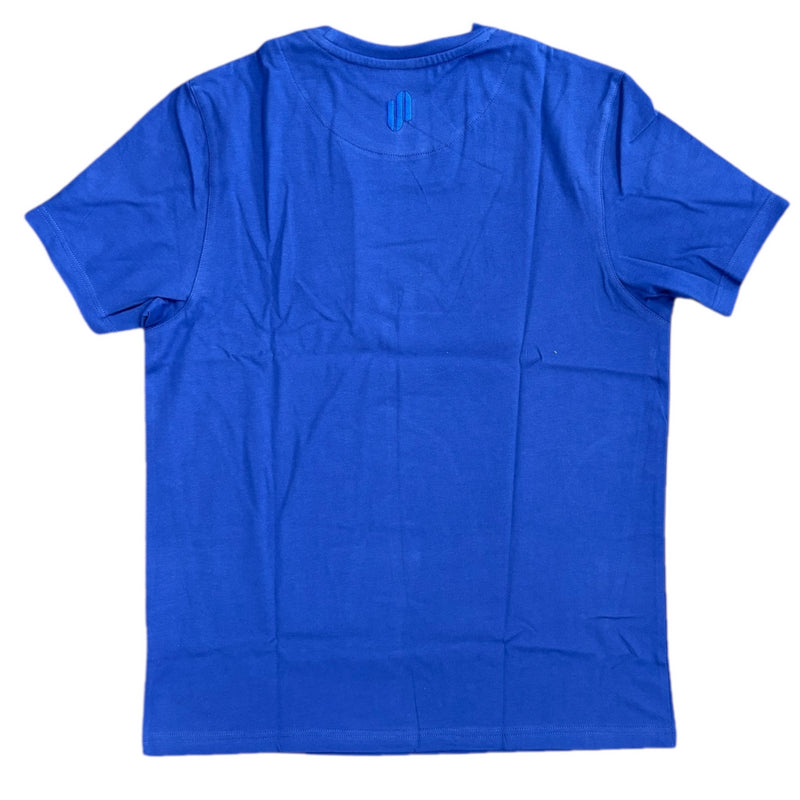 Italy Men's Rugby T-Shirt Samurai Vintage Royal Top
