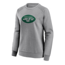 New York Jets Sweatshirt Women's NFL Grey Sweatshirt