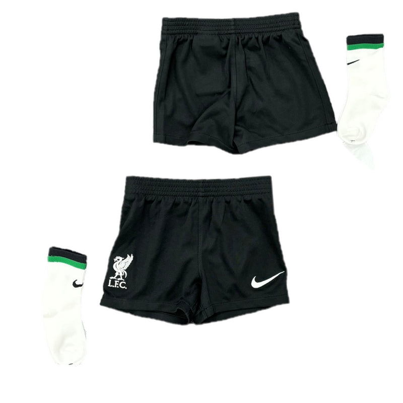 Liverpool Nike Shorts & Socks Kid's Football Away Kit Socks And Shorts