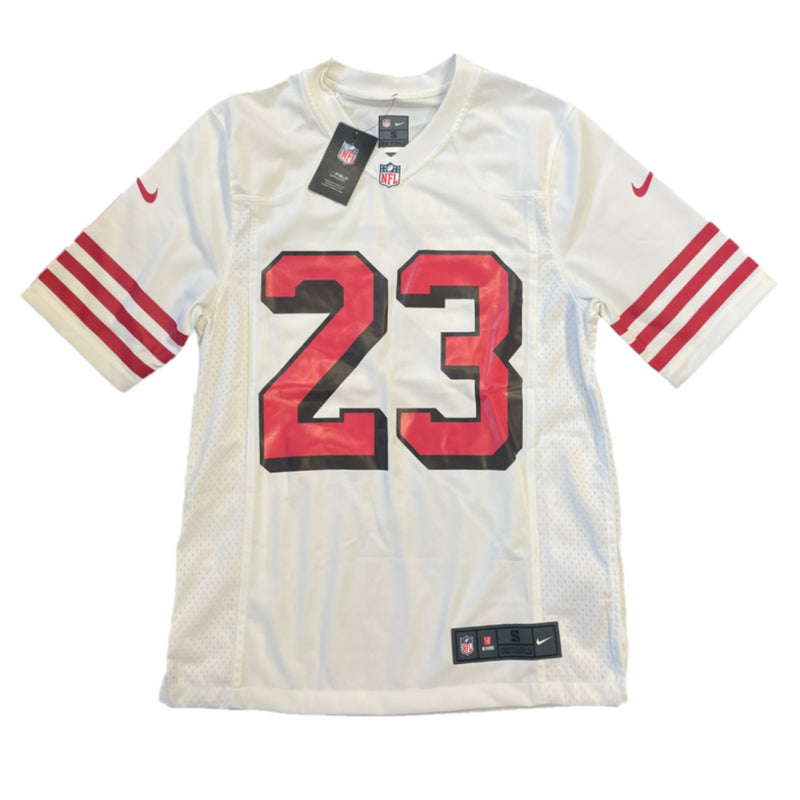 San Francisco 49ers Jersey Men's Nike NFL Alt Top - McCaffrey