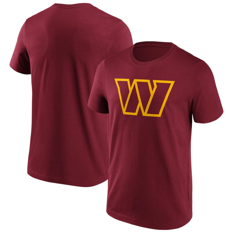 Washington Commanders Men's T-Shirt NFL Primary Logo Top