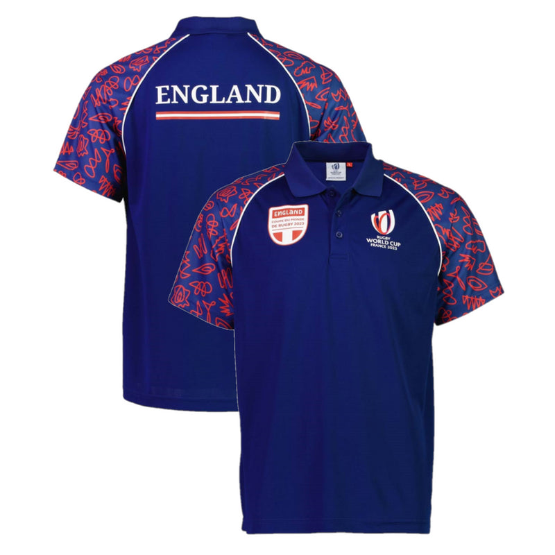 Rugby World Cup 2023 Polo Shirt Men's England Top