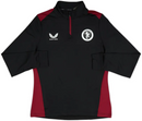 Aston Villa Football Kid's Midlayer Castore 1/4 Long Sleeve Jumper