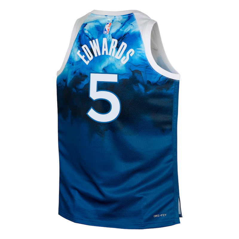 Minnesota Timberwolves Kid's Jersey NBA Nike City 23/24 - Edwards