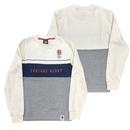 England Rugby Men's Sweatshirt Crème/Navy/Grey Sweatshirt