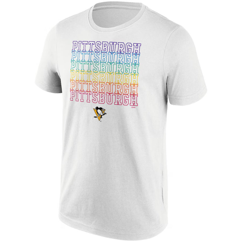 Pittsburgh Penguins Men's T-Shirt NHL Pride Graphic Top