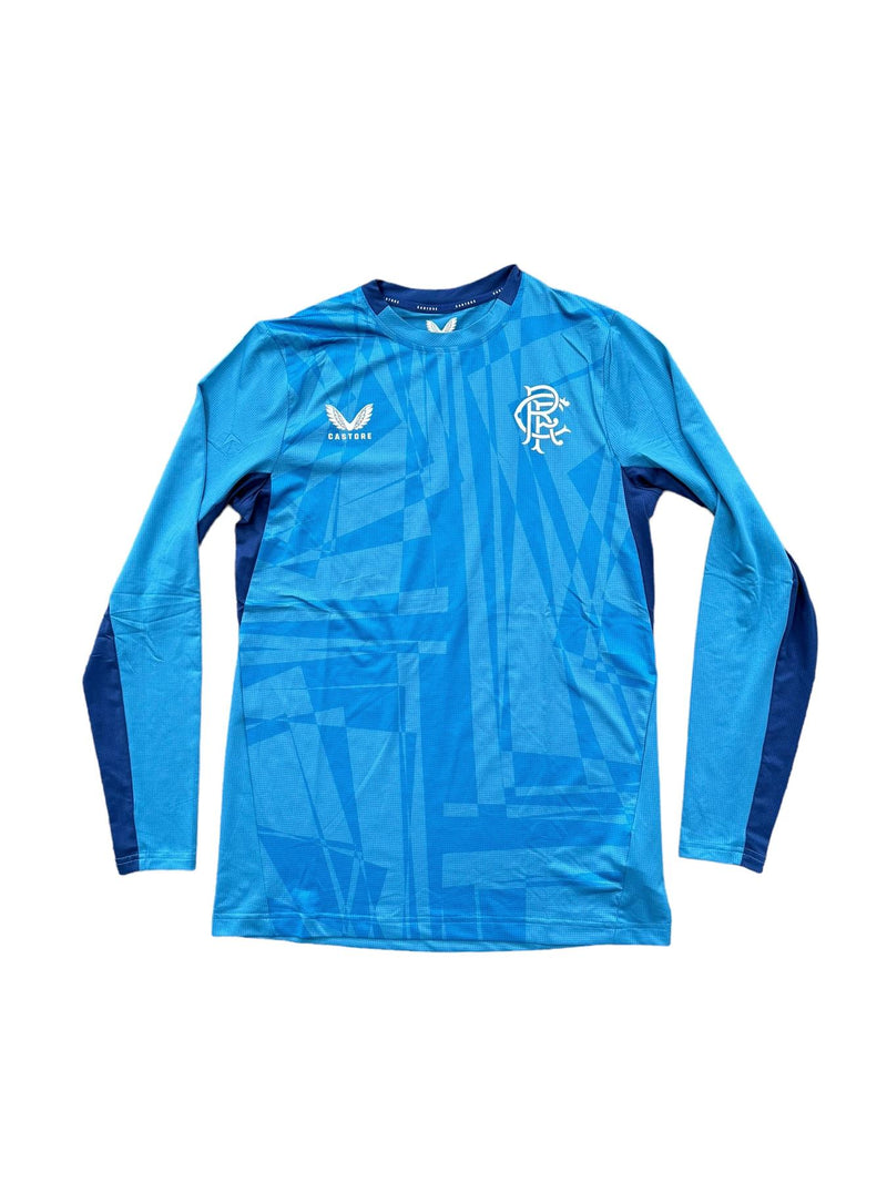 Rangers Football Shirt Men's Castore Training LS Shirt