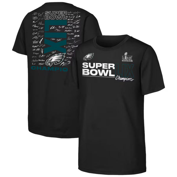 Philadelphia Eagles NFL T-Shirt Kid's Super Bowl Roster Top