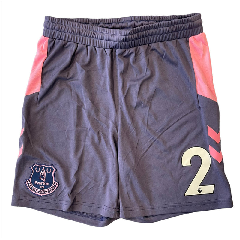 Everton Kid's Football Shorts Hummel Numbered Match Shorts