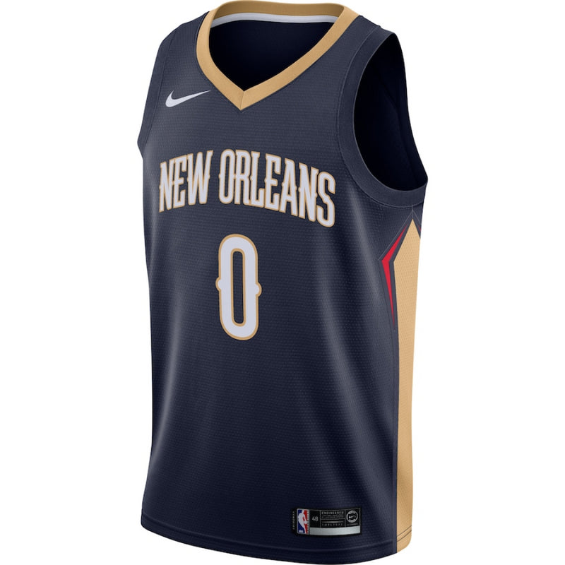 New Orleans Pelicans Jersey Men's NBA Nike Icon Jersey - Cousins