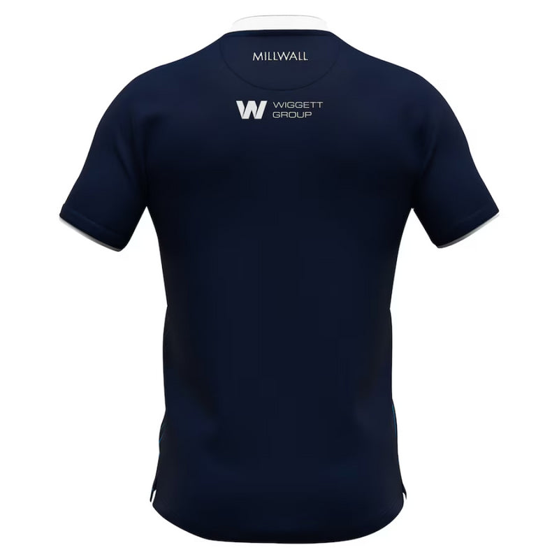Millwall Men's Football Shirt Errea Home 23/24 Plain Top