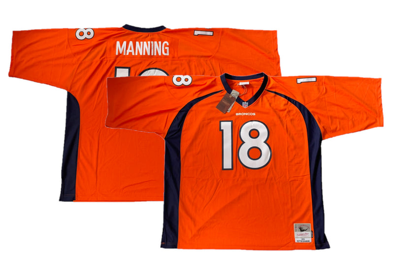 Denver Broncos NFL Jersey Men's M&N Retro Top - Manning 18