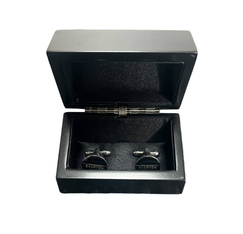 Everton Football Silver Cufflinks Logo Cufflinks Set