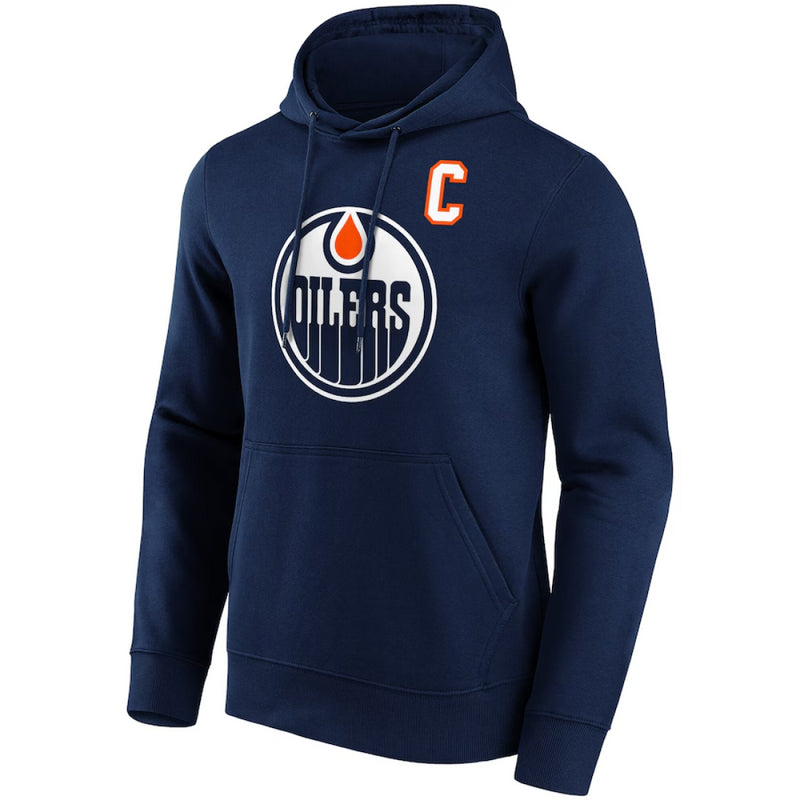 Edmonton Oilers NHL Hoodie Men's McDavid 97 C Ice Hockey Top