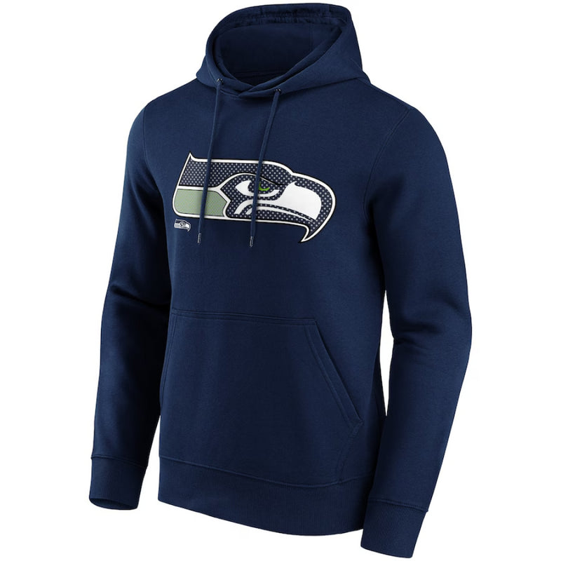 Seattle Seahawks Men's Hoodie NFL Navy Pop Art Hoodie