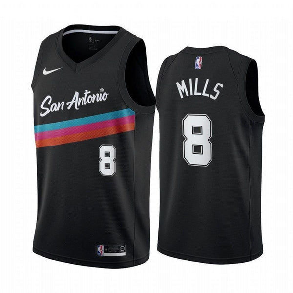 San Antonio Spurs Jersey Kid's NBA Nike City 21/22 - Mills 8