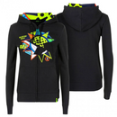 Valentino Rossi Black Jacket Moto GP VR46 Winter Test Women's Top