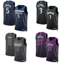 Minnesota Timberwolves NBA Jersey Men's Nike Top