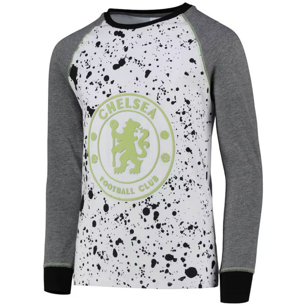 Chelsea Kid's White Pyjamas Kid's Glow In Dark Pjs
