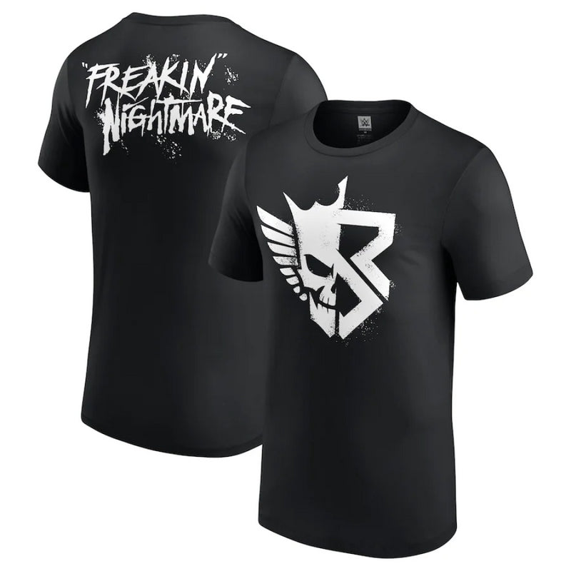Cody & Seth T-Shirt WWE Men's Black Freakin' Nightmare Top