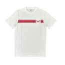 Harlequins Men's Rugby T-Shirt White Classic Cotton Top