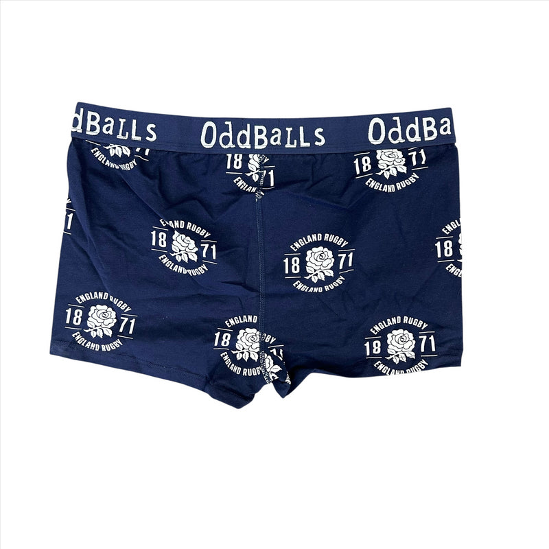 England Rugby Women's Boxers Navy Heritage Boxers