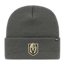 Vegas Golden Knights Beanie Adult Charcoal NHL 47 Brand Haymaker Hat