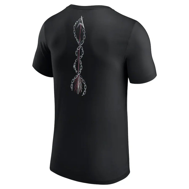 WWE Men's Graphic T-Shirt Terror Twins Black Top