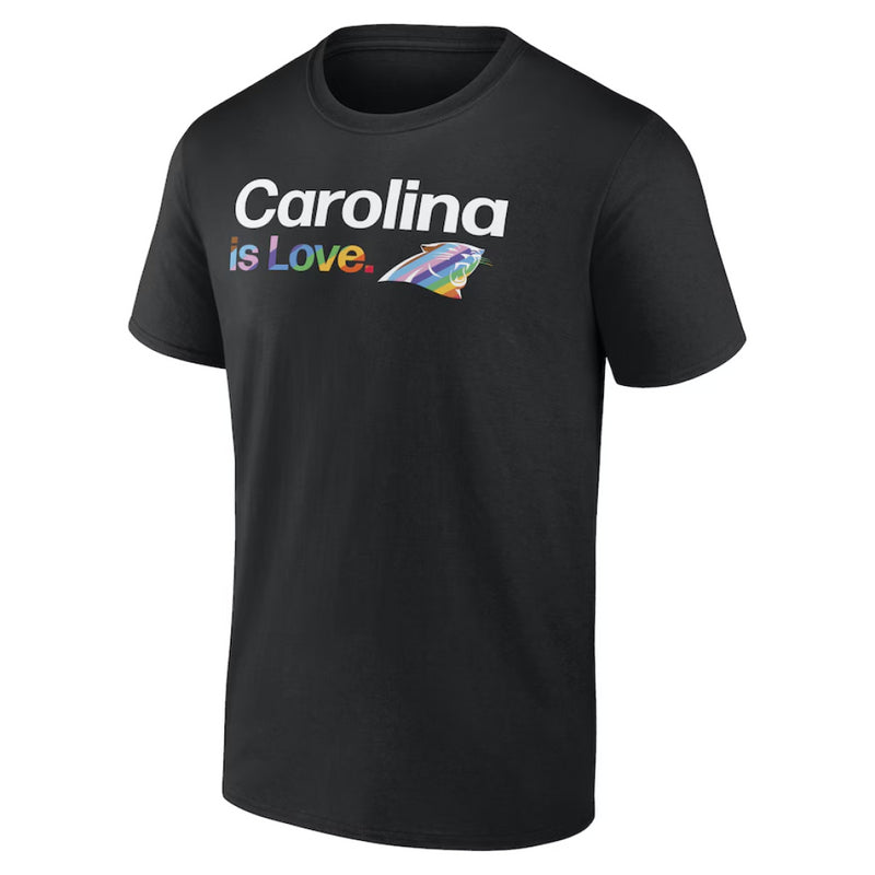 Carolina Panthers Men's T-Shirt NFL Pride Graphic Top