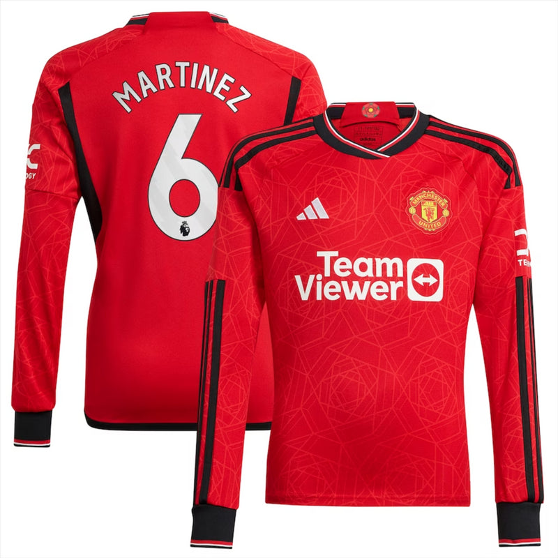 Manchester United Football Shirt Men's adidas LS 2023/24 Top