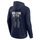 Paris Saint Germain Hoodie Men's Football Navy Roster Hoodie